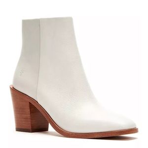 Georgia Frye Boot - white leather
